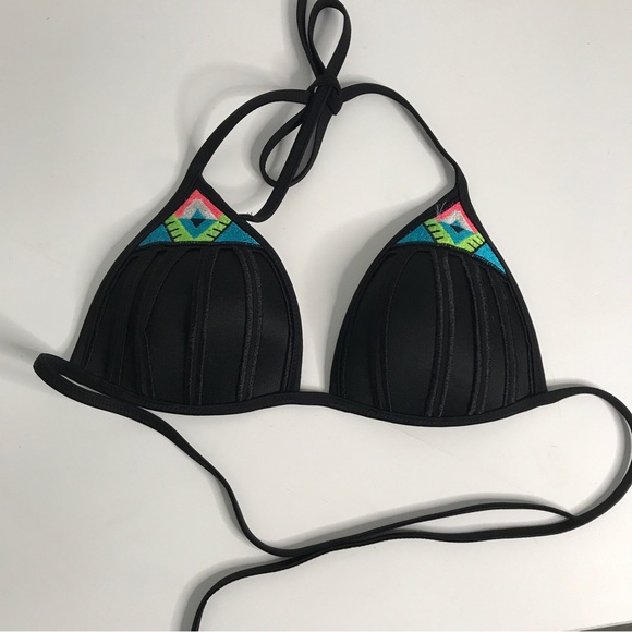 Calzedonia Bikini Top Triangle Lightly Padded Womens S - Picture 1 of 7